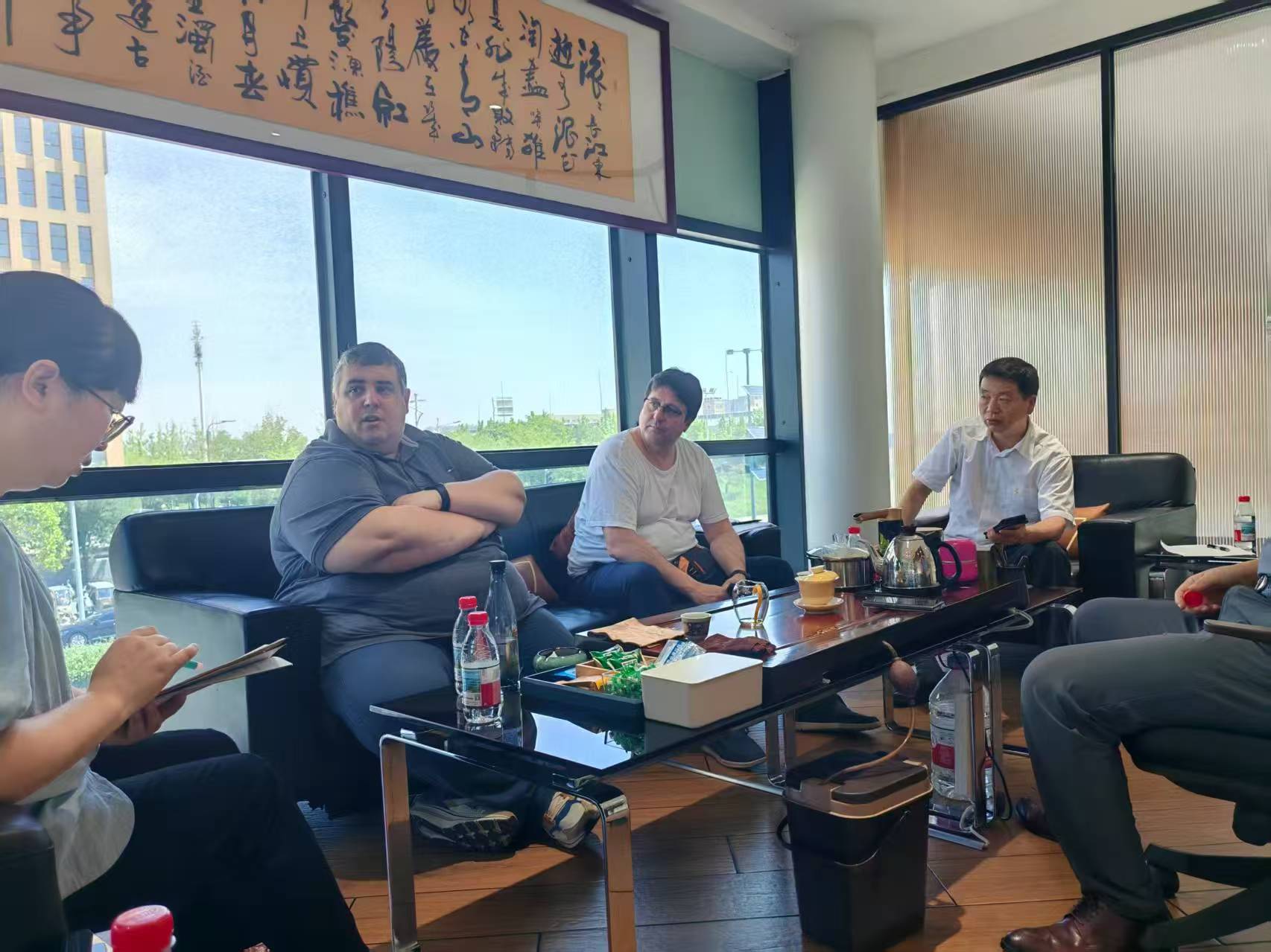Kunden treffen - Wanhui1